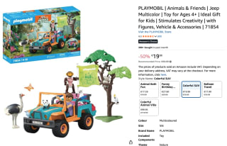 PLAYMOBIL Animals & Friends Colourful Off-Road Vehicle voor €19,99 bij Amazon