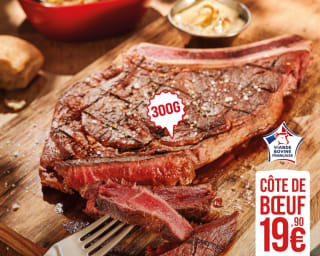 Côte de bœuf 300 g à 19,90€ chez Buffalo Grill