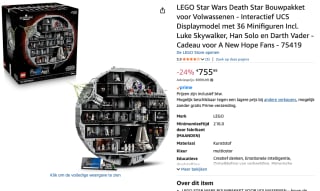 LEGO Star Wars 75419 Death Star voor €755 bij Amazon