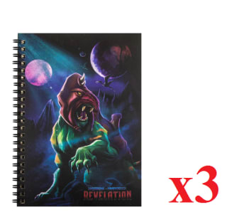 3 x Cinereplicas Masters del Universo MOTU - Cuaderno de Espiral 120 Páginas a 5.97€