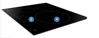 Table à induction SAMSUNG NZ63M3707AK à 189€