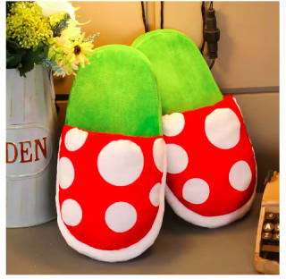 Zapatillas de casa seta peluche planta piraña por 11.45€