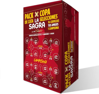 La Sagra PACK DE CATA COPA SELECCIONES (16 cervezas, 4 copas, 4 abridores) por 18.64€