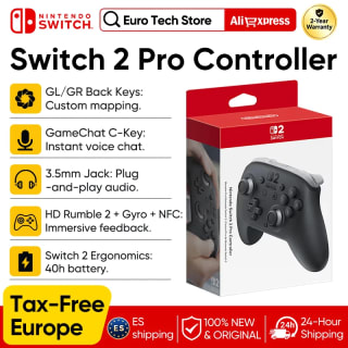 Control Inalámbrico para Nintendo Switch 2 Pro por 59,96€