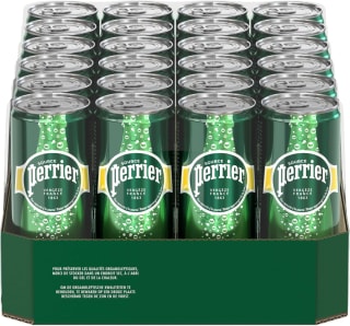 Perrier Minérale Naturelle gazeuse (4 packs de 6x33 cl) à 12,56€ chez Amazon