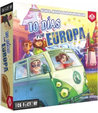 Juego de Mesa 10 Días por Europa por 12€