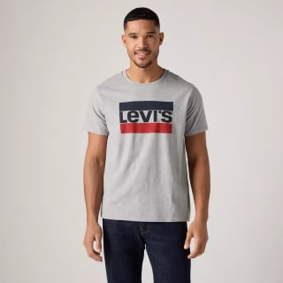Levi's camiseta gráfica deporte gris por 14,50€