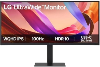 LG 34U650A-B 34" Ultrawide Quad HD IPS monitor voor €250 bij Amazon