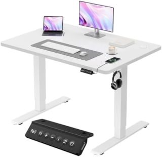 JUMMICO Bureau assis-debout électrique 100x60 cm pour 79,99€ chez Amazon