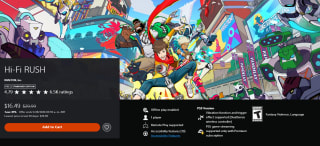 Hi-Fi RUSH para PS5 por $285 | PlayStation Store
