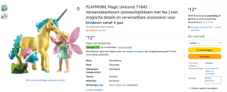 PLAYMOBIL Magic Unicorns voor €12,47