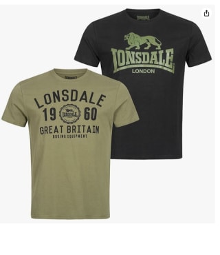 Lonsdale Bangor Pack de 2 por 24,99€