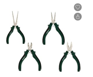 PARKSIDE® Set van 4 precisietangen voor €3,99 in de Lidl webshop