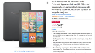 Amazon Kindle Colorsoft Signature Edition Zwart voor €224,99 bij Amazon