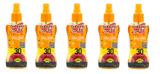 5 x Babaria Aqua Spray Protector Solar SPF 30 SunFest Limited Edition 100 ml a 14.95€