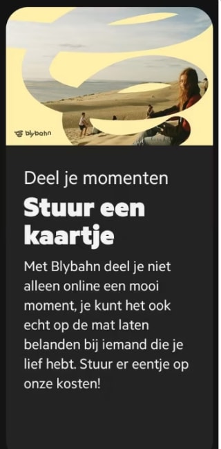 Gratis kaartje bij Blybahn voor KPN leden