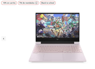 HP Victus 15-FA2023NS Gaming Intel Core 5 RTX 5050 Rosa por 629,10€