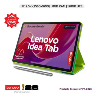 Lenovo Idea Tab 11 (2.5K, 8GB, 128GB) por $3,519 en Mercado Libre