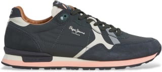 Pepe Jeans Zapatillas de Piel Brit Prints marrón (Del 39 al 46) por 38€
