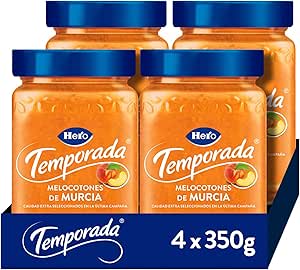 Hero Mermelada de Melocotón de Temporada - Pack de 4x350 g por 6.28€