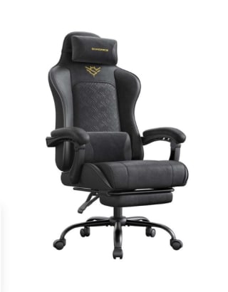 Chaise gaming ergonomique avec repose-pieds SONGMICS à 119,99€