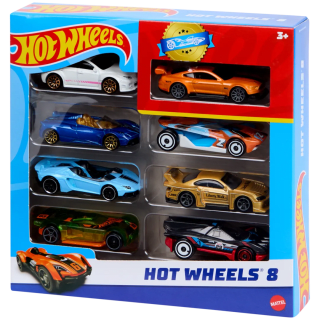 Hot Wheels speelgoedauto's 8 stuks voor €8,67 bij de Action