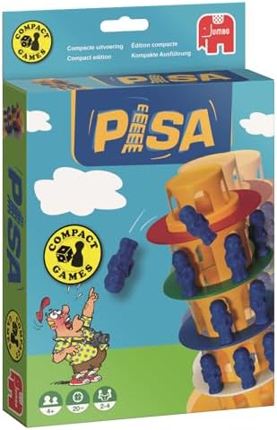 Jumbo Toren van Pisa Compact Reisspel voor €2,99 bij Amazon