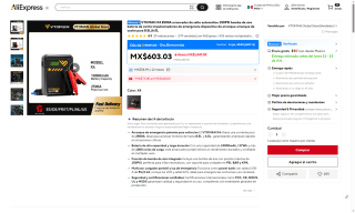 VTOMAN X4 2500A por $710 | AliExpress