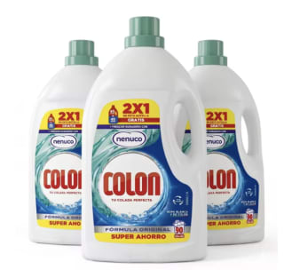 COLON nenuco detergente para la lavadora formato 3x90 para 270 lavados por 34,99€