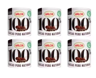 PACK Cacao Puro Valor Natural 100% 6x250g por 27.44€