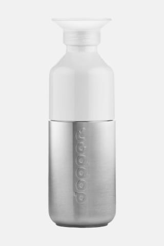 Dopper drinkfles zilver voor €5,55 bij ZEB