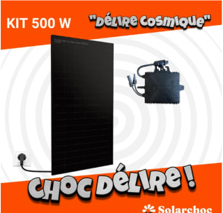 Kit solaire Plug&Play 500W "Délire Cosmique" à 179€