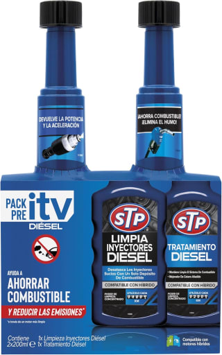 Pack pre itv tratamiento limpia inyectores diesel por 9.44€
