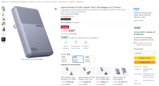 UGREEN Nexode Air 65W cargador Tipo C ultradelgado por $699 en Amazon