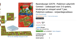 Ravensburger Pokémon labyrinth voor €3,99 bij Amazon