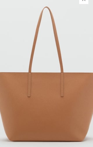 Bolso shopper doble asa por 14.99€.