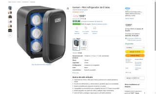 Mini Refrigerador Iceman 4L por $399 | Oferta Amazon