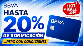 Hot Sale 2026 BBVA: Hasta 20% de Ahorro en Walmart. Bodega Aurrera y Sam's Club
