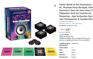 Hitster Battle of the Generations voor €22,99 bij Amazon