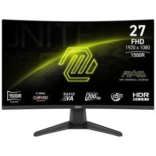 Monitor gaming MSI MAG 276CF E20, 27" Full-HD, 200 Hz, 0.5 ms GtG por 92.65€