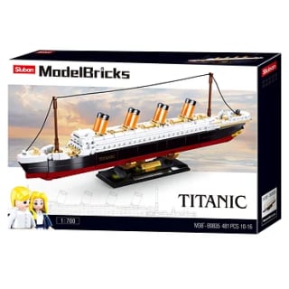 Sluban Titanic 1:700 - 481dlg. voor €20 bij Lobbes