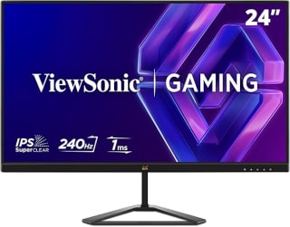 ViewSonic VX2479A-HD-PRO - Gaming Monitor 24" voor €109 bij Amazon