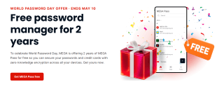Gestor de Contraseñas MEGA Pass Gratis por 2 Años