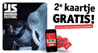 2e kaartje gratis voor het Nederlands IJsbeelden Festival via Kruidvat