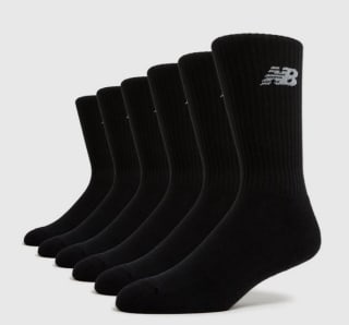 New Balance 6-Pack Everyday Crew Socks mt 35-42 voor €15 bij JD Sports
