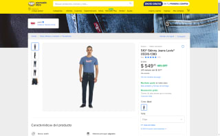 Jeans Levi's 510 por $549 | Mercado Libre