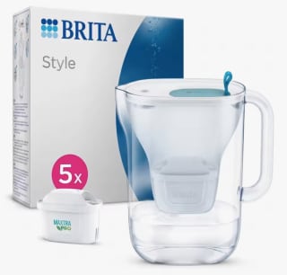 BRITA Jarra Filtrante Style Incluye 5 Filtros MAXTRA PRO All-in-1 por 40.11€