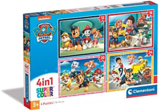 Clementoni 4In1 Puzzle Paw Patrol 21513 voor €2,99 bij Amazon