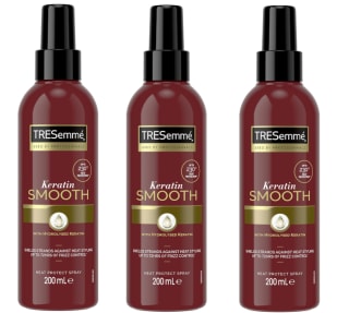 3 Botes de 200ml de TRESEMMÉ Keratin Smooth Spray Protector de Calor por 10.17€