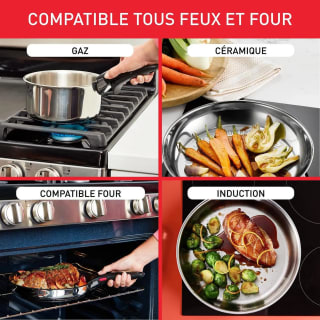 Tefal Ingenio Resist set 11 pièces en inox pour 124,99€